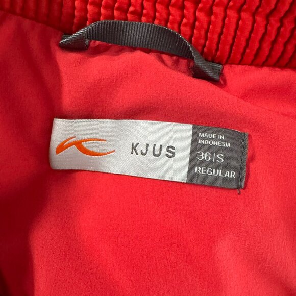 KJUS Retention 2.0 Vest Womens Size 36 Small Red Full Zip Outdoor CJ-1975 - Picture 9 of 10